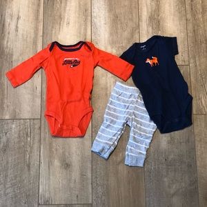 Carter’s Boys 3pc Set - Like New! 3mos